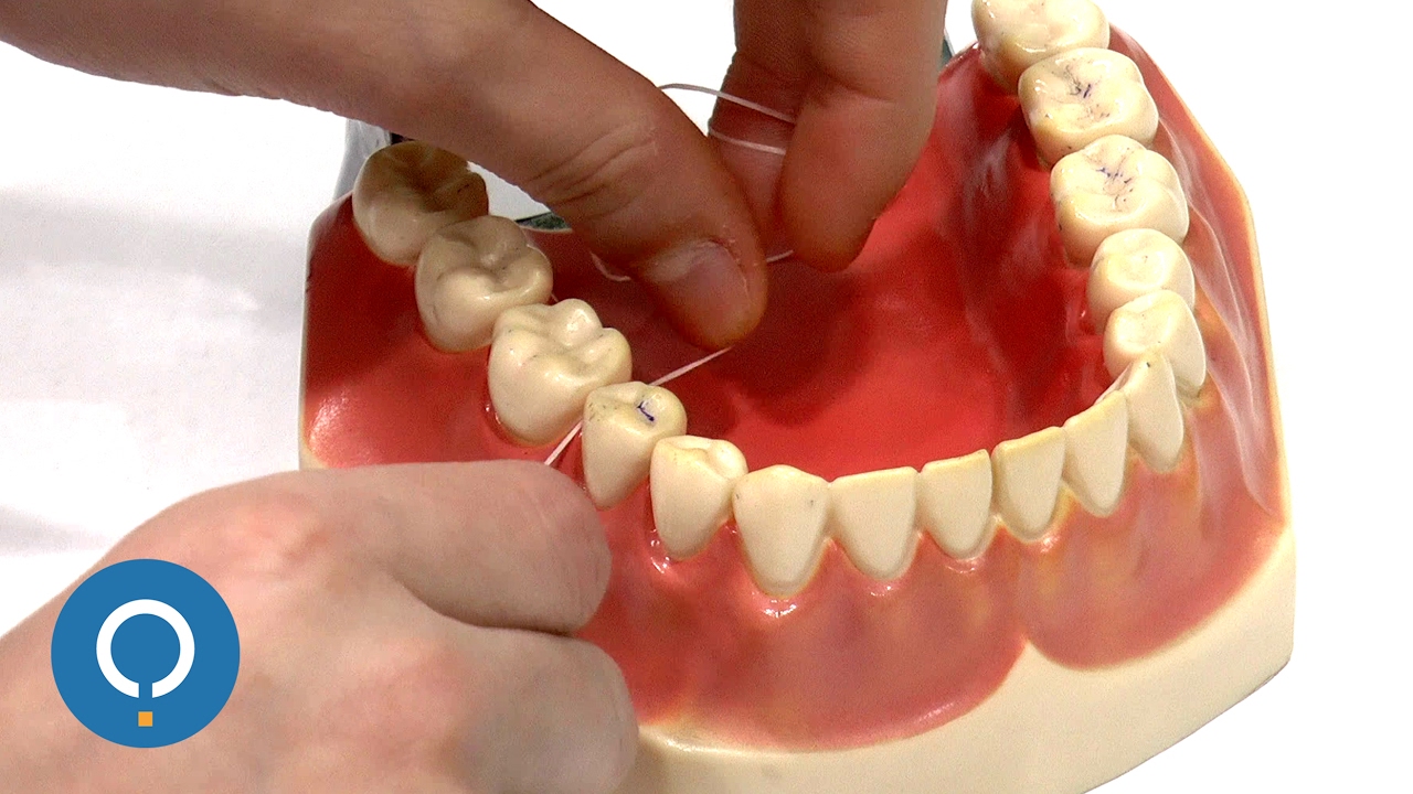 Cómo usar el hilo dental - DIENTES LIMPIOS y SANOS 
